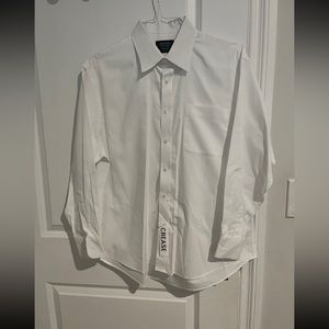 Nordstrom MensShop Non Iron Classic Fit Dress ButtonDownShirt 32-33/16.5